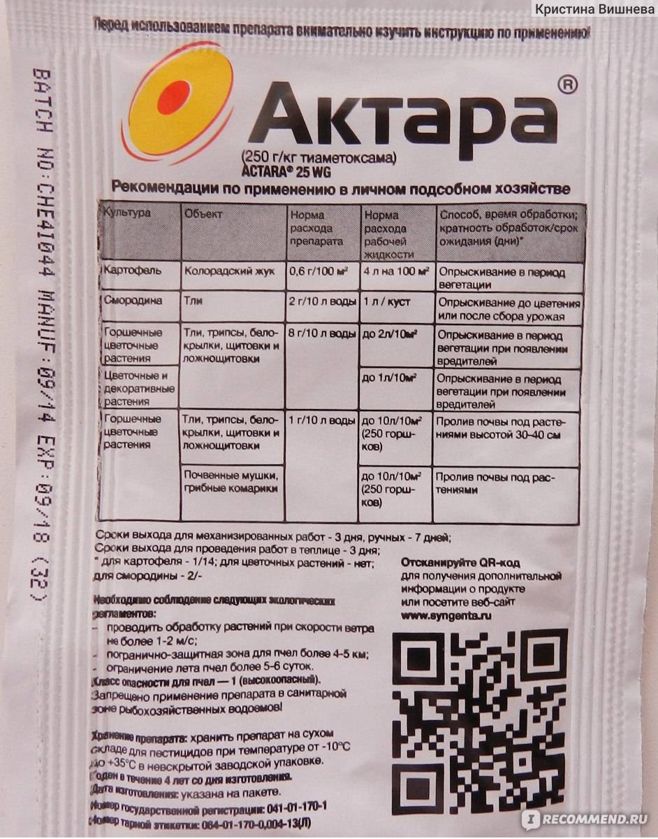 Актара для комнатных растений. как развести правильно. как лучше поливать
