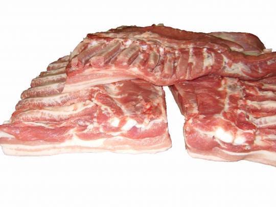 Как разделать свинью, разделка свинины, части мяса свинины (схема)