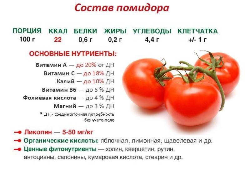 Калорийны ли помидоры? можно ли их употреблять во время диеты?