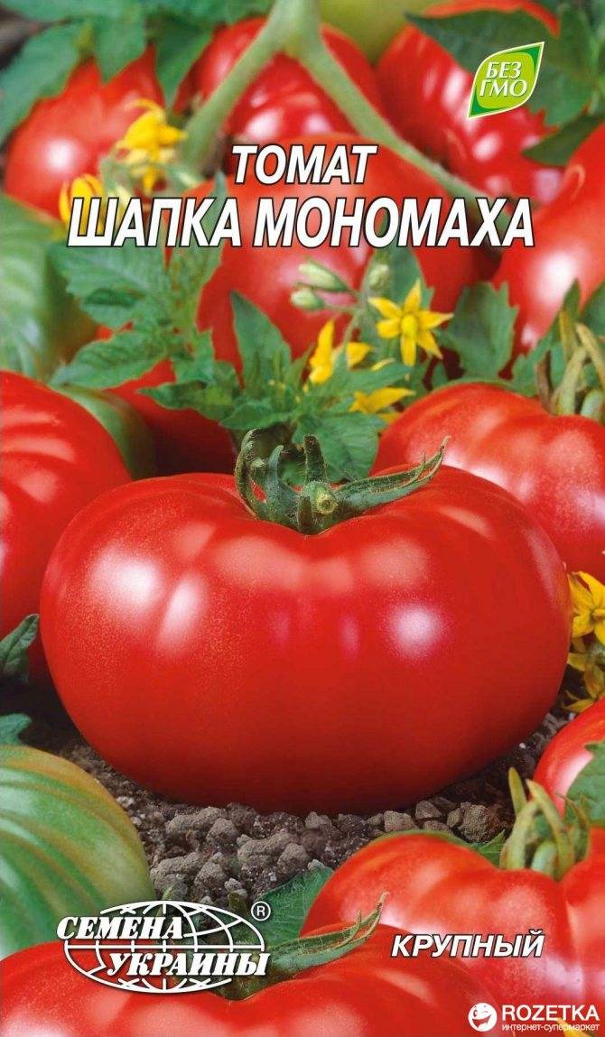 Томат “шапка мономаха”: характеристика и описание сорта, урожайность, фото, отзывы