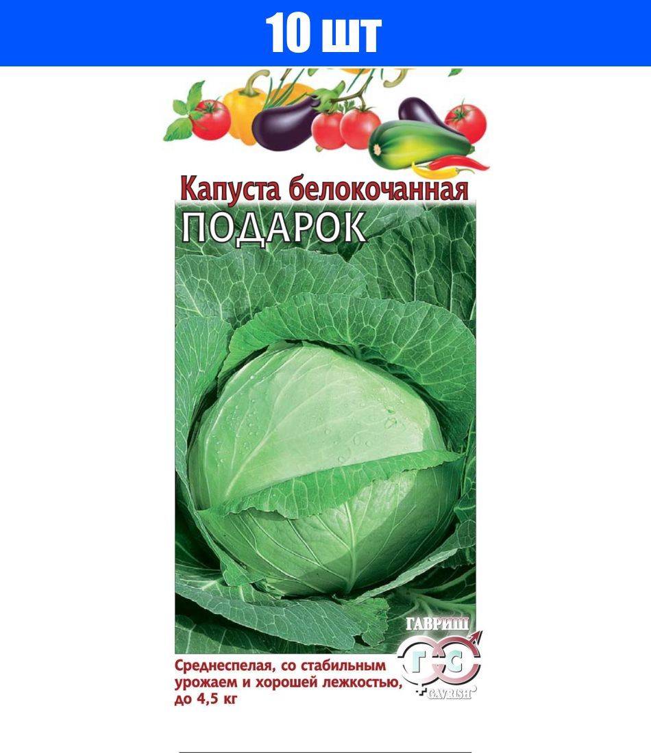 Капуста подарок: описание сорта, фото и отзывы