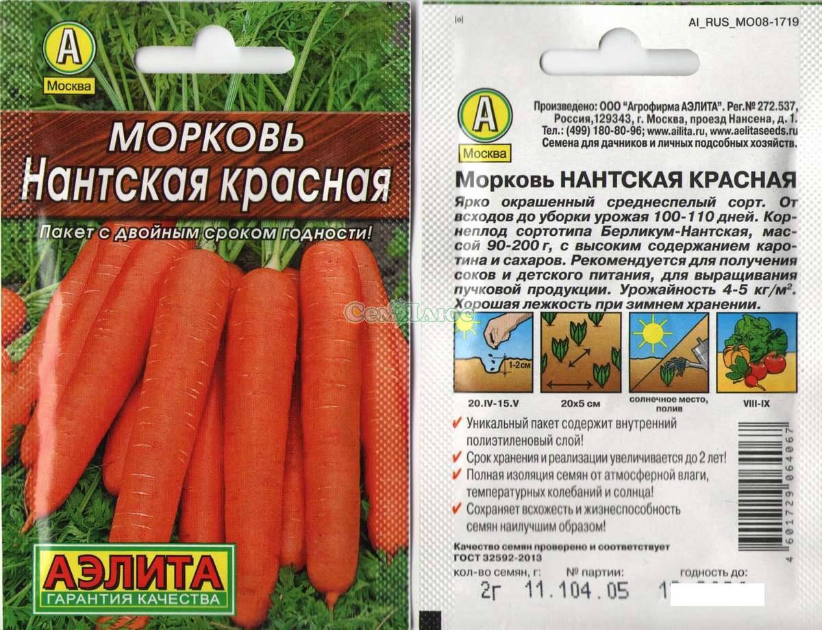 Лучшие сорта моркови