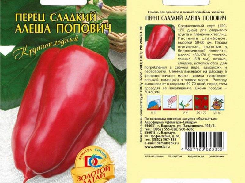 Сладкие перцы: лучшие сорта для открытого грунта, описание, фото