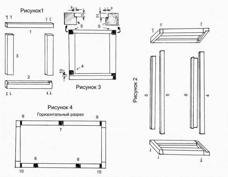 Рамконос своими руками чертежи