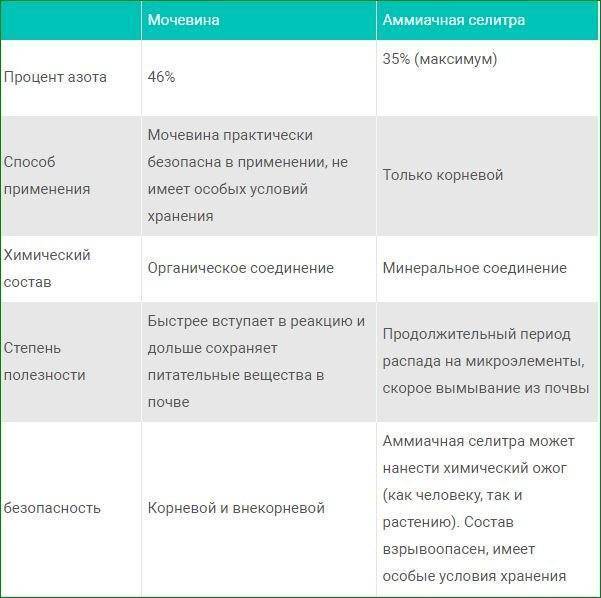 Как правильно использовать мочевину в саду и в огороде в течение всего сезона