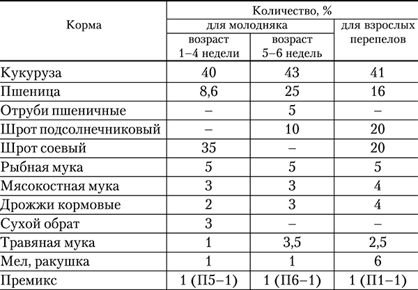 Чем обычно кормят суточных перепелов