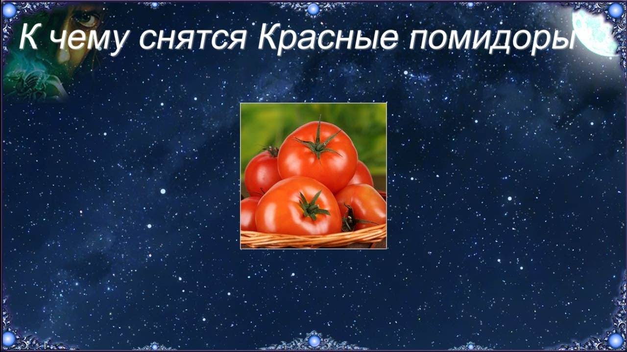 Сон про помидоры, к чему снится, толкования различных известных сонников