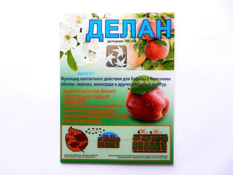 Применение фунгицида делан
