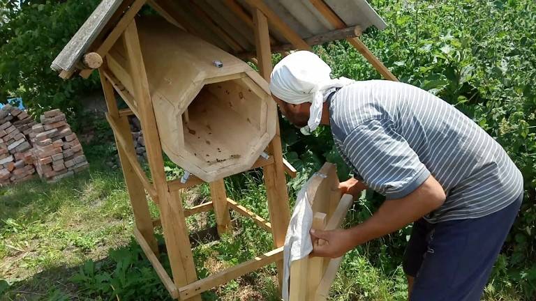 Улей колода: как сделать колоду для пчел своими руками