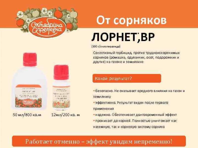Гербицид «лорнет»: способ применения и норма расхода