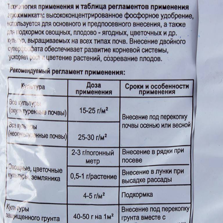 Суперфосфат: инструкция по применению удобрения, как разводить и растворить в воде