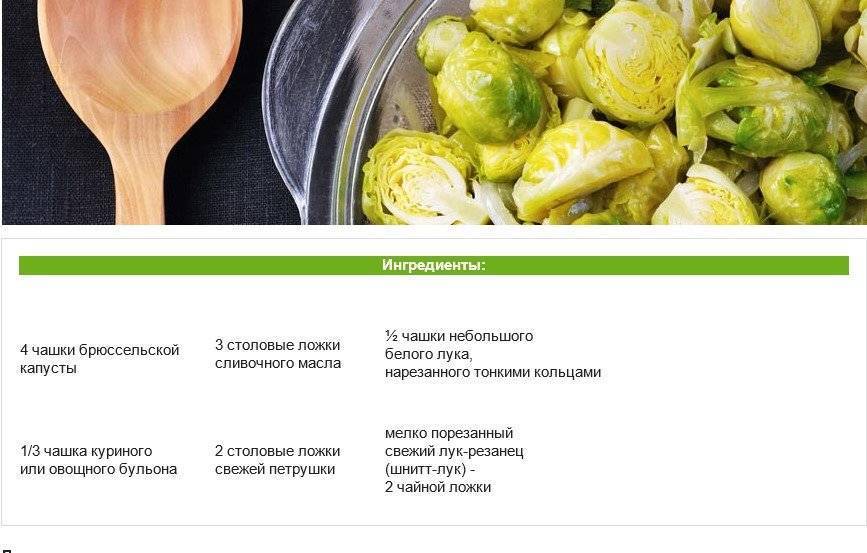 Брюссельская капуста: польза и вред для здоровья человека | zaslonovgrad.ru