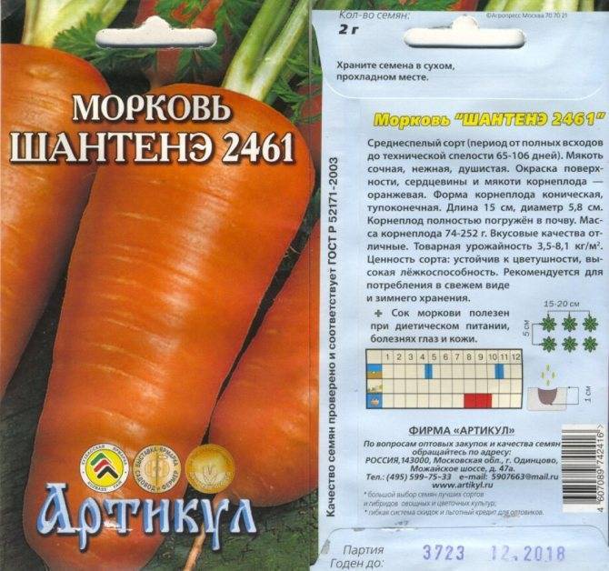 Морковь кантербюри f1 отзывы