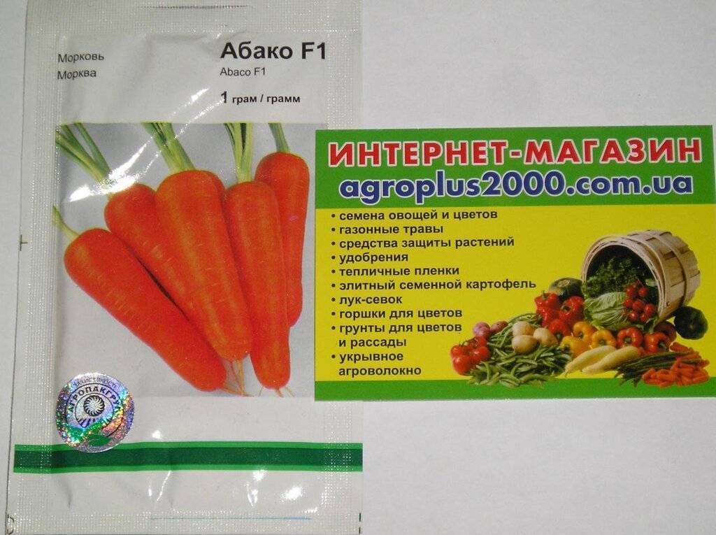 Морковь абако f1: описание сорта, фото, отзывы, урожайность