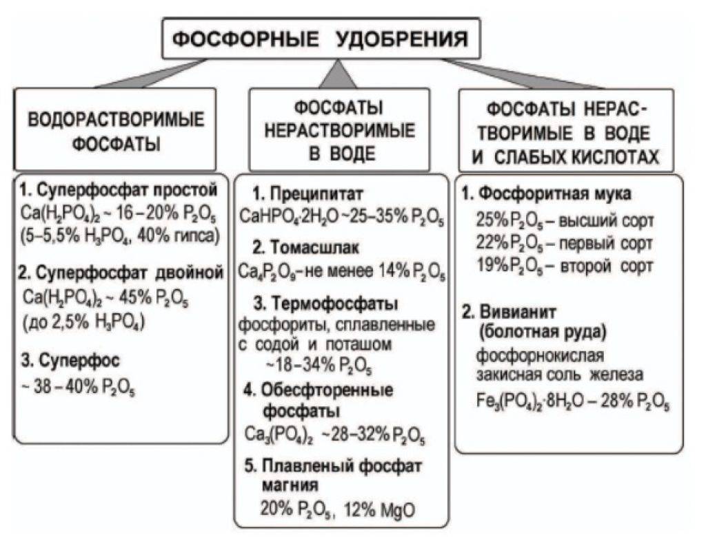 Применение фосфора схема