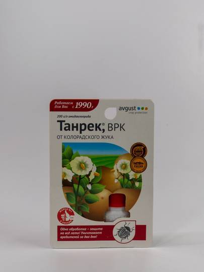 Инструкция по применению средства танрек от колорадского жука, как разводить