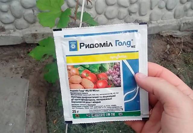 Ридомил голд: инструкция по применению для томатов, состав