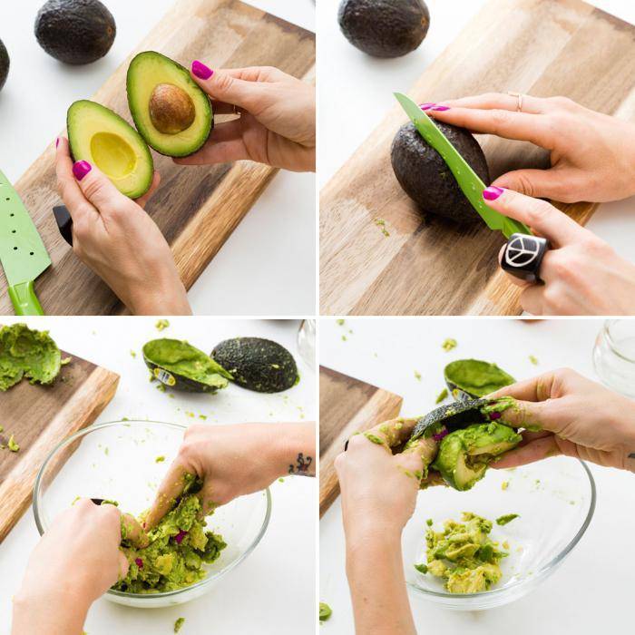 Как нужно правильно чистить и резать авокадо: способы очистки кожуры для использования плода в салатах