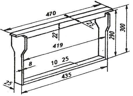 Ящик для пчелопакетов чертежи