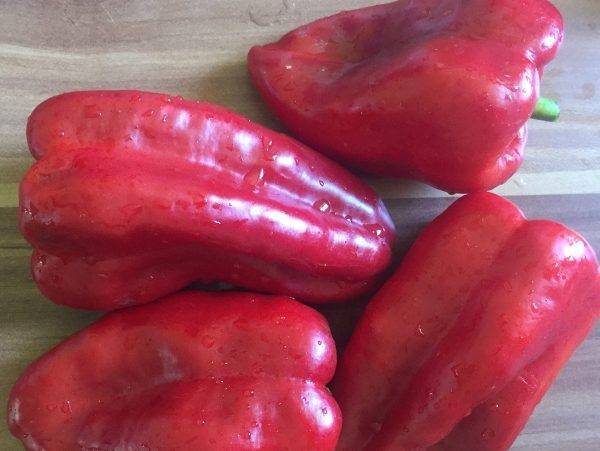 Сорта красного перца: крупноплодные и толстостенные