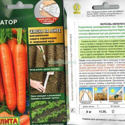Морковь алтайская лакомка: характеристика сорта и описание выращивания
