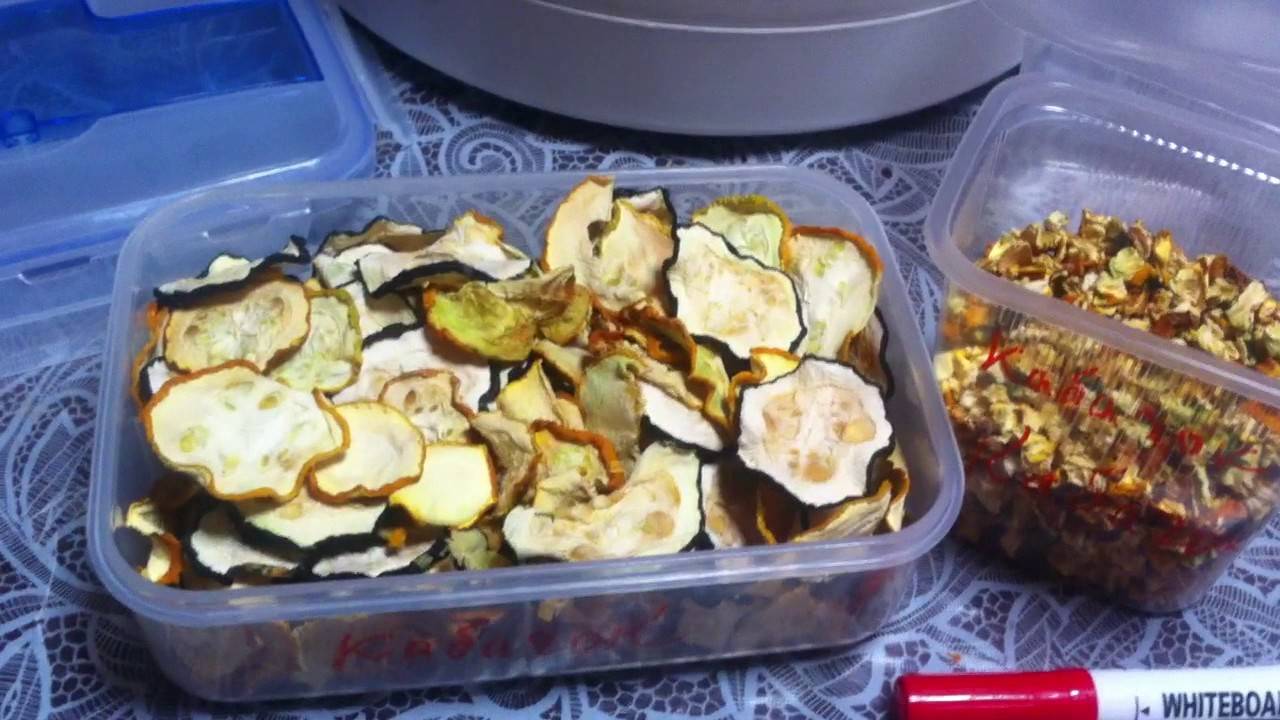 Сушеные кабачки: лучшие рецепты заготовки на зиму