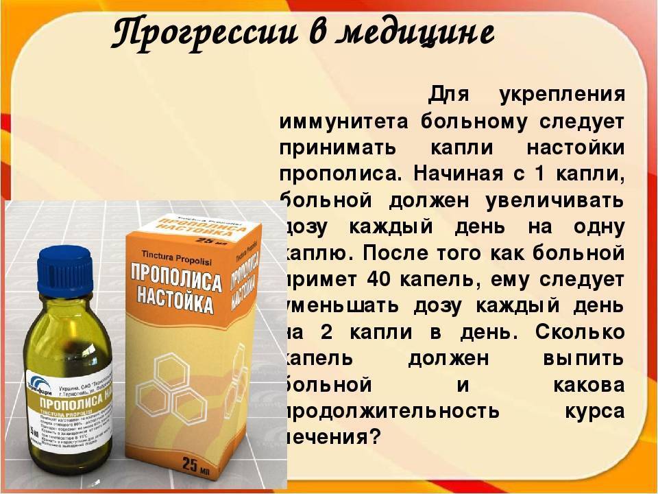 Прополис с молоком схема