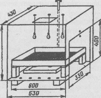 Чертеж для инкубатора