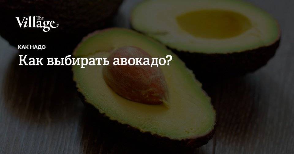 Как выбрать авокадо в магазине спелый