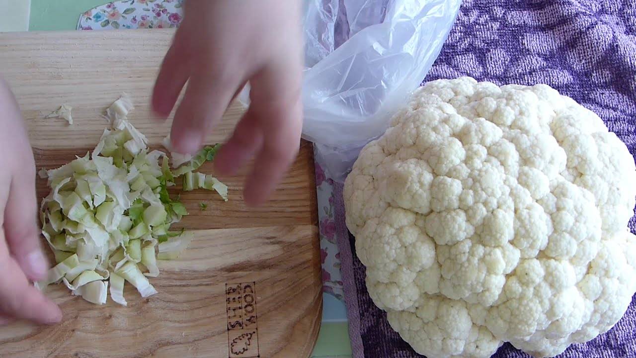 Как заморозить цветную капусту на зиму в морозилке