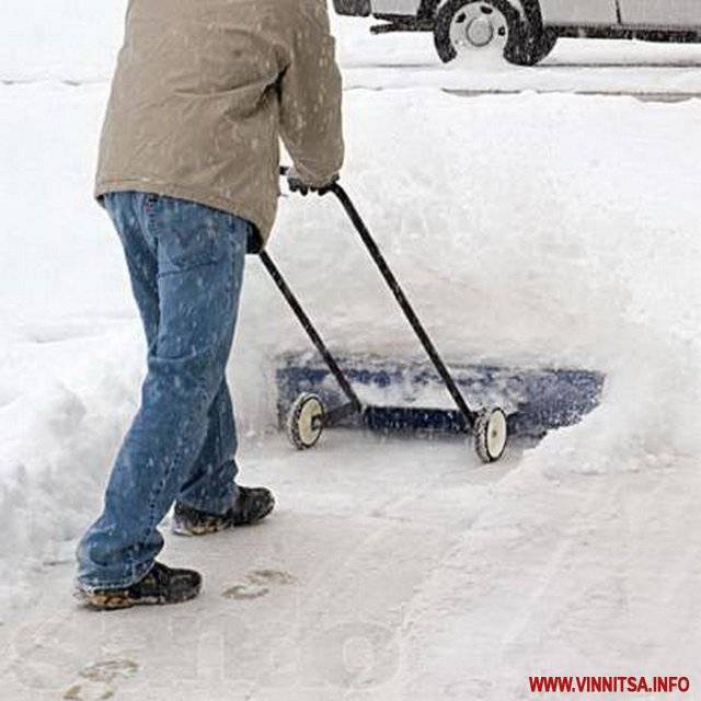 Приспособления для уборки снега