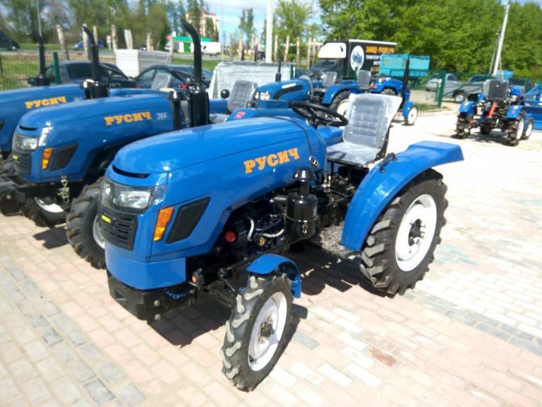 Российские мини-трактора для домашнего хозяйства