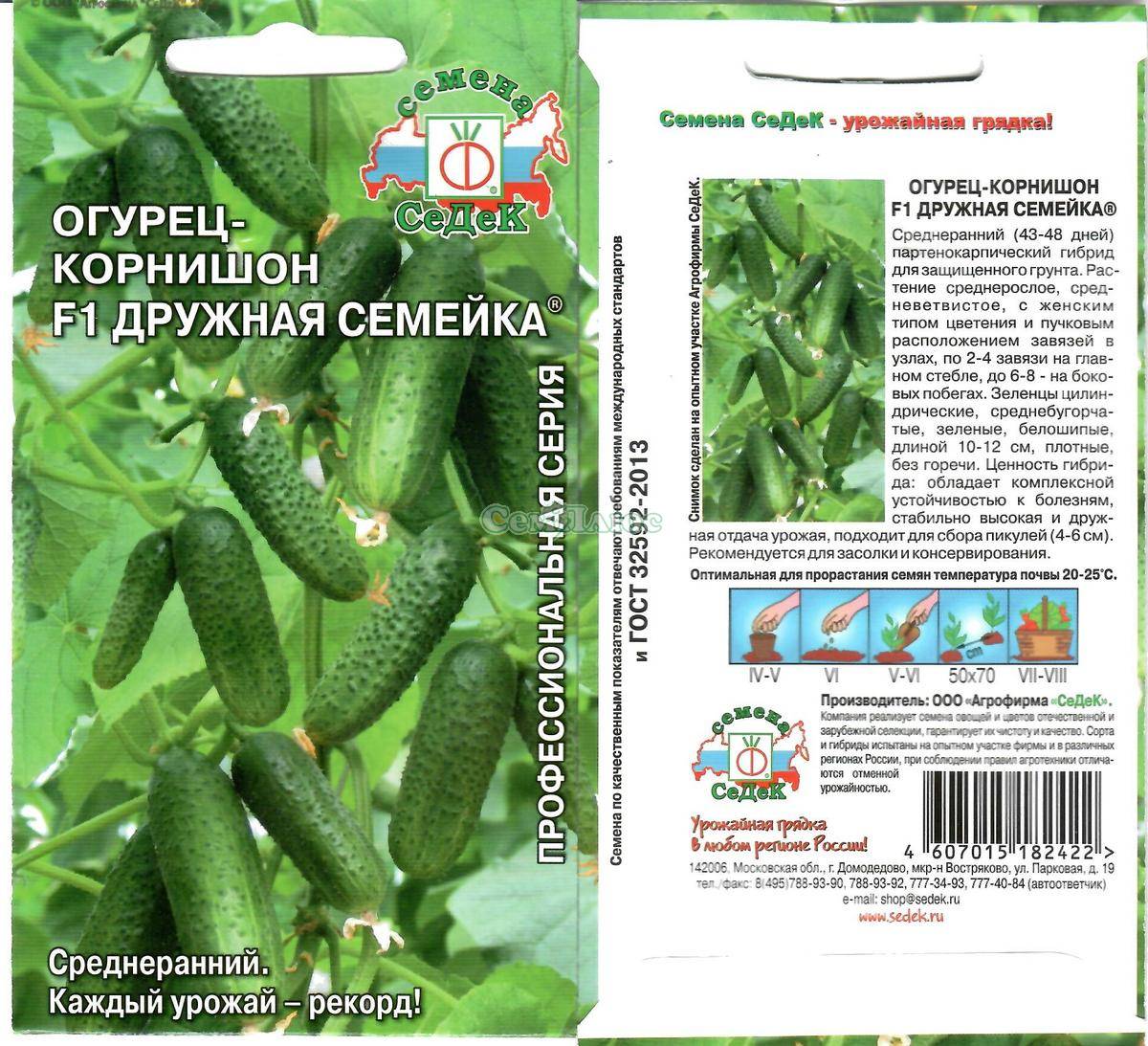 Рейтинг урожайных гибридов и сортов огурцов