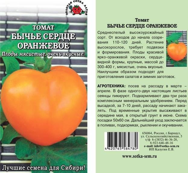 Томат "оранжевое сердце": характестика и описание сорта, отзывы тех, кто сажал - все о помидорках