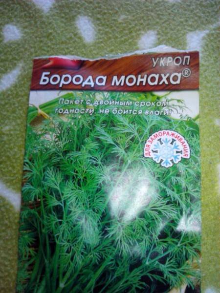 Укроп борода монаха: описание сорта, фото, отзывы, выращивание - агрономия