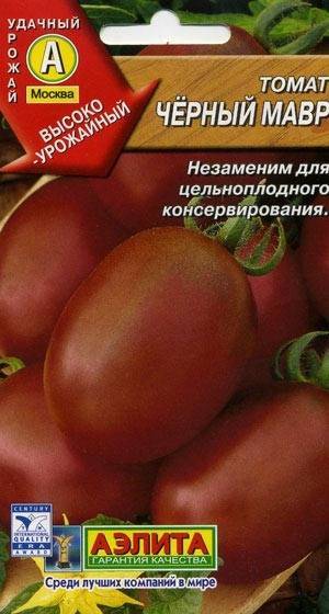 Черный мавр томат: описание, плюсы и минусы, агротехника, урожайность
