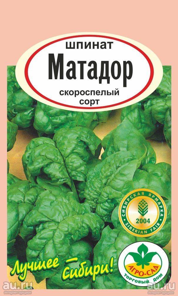 Шпинат матадор фото