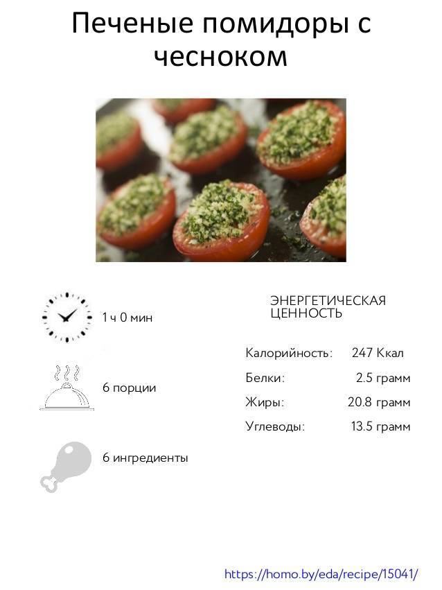 Помидоры (томат) - описание, состав, калорийность и пищевая ценность - patee. рецепты