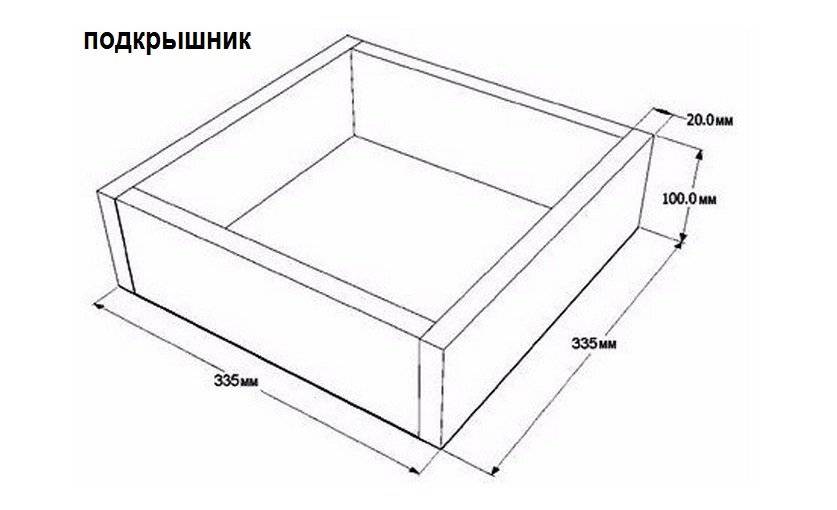 Чертежи улья японского