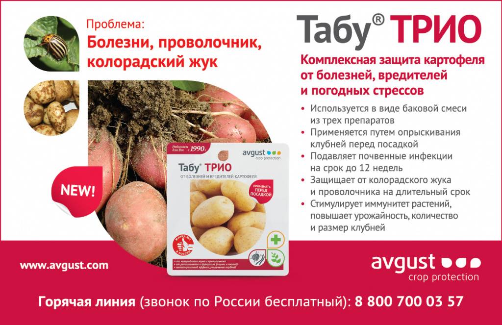 Инсектицид табу от колорадского жука: инструкция по применению