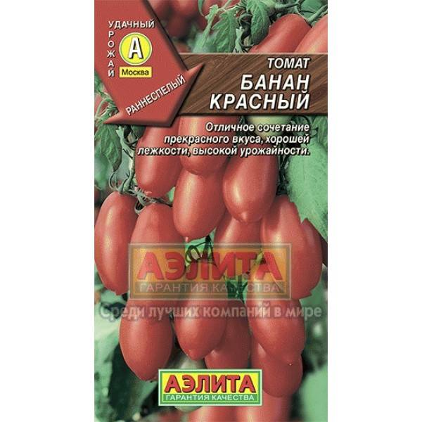 Описание, особенности выращивания и ухода томатов сорта «банан красный»