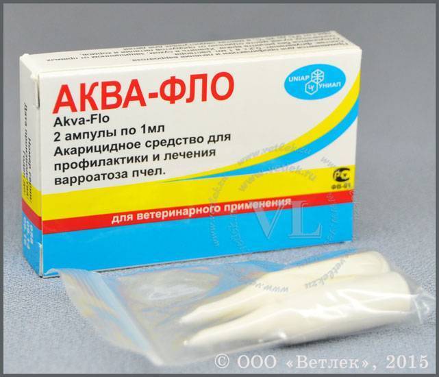 Аква фло для пчел инструкция по применению осенью