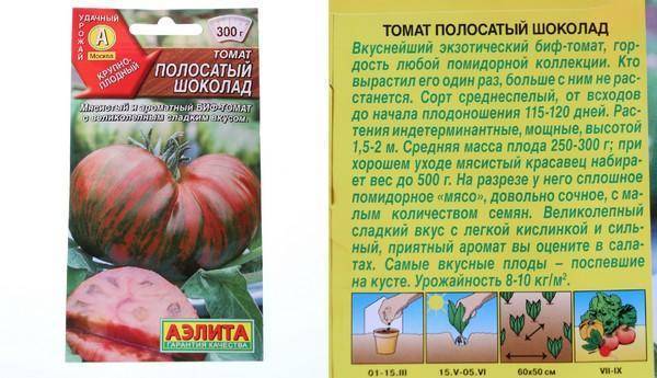 Описание сорта томата Полосатый шоколад — отзывы овощеводов