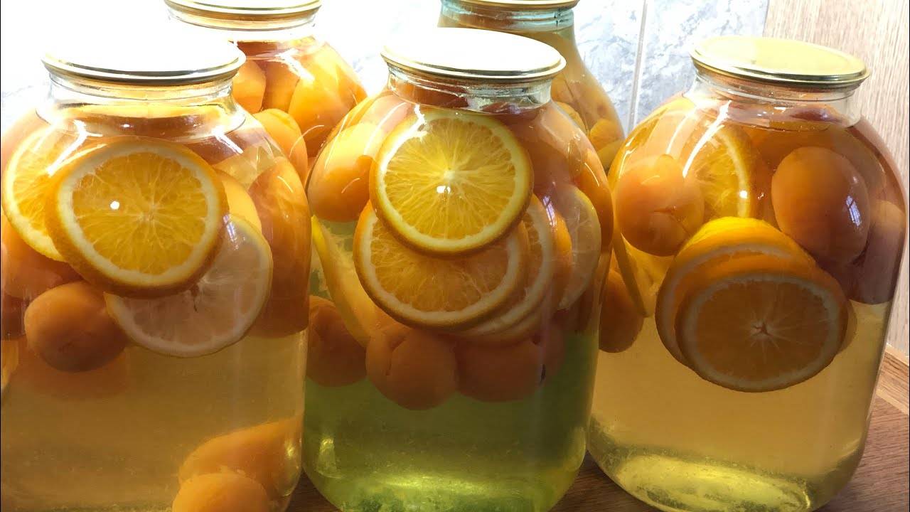 Простой компот из абрикосов — 6 рецептов летнего напитка