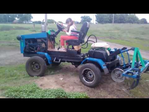 Изготовление мини-трактора своими руками в домашних условиях