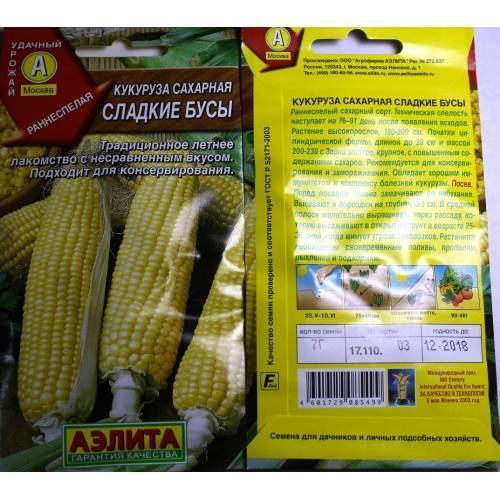 Описание и характеристики лучших сортов сладкой кукурузы, технология выращивания